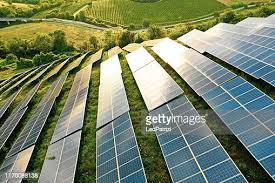 SOLAR CO. LEASING BIG LAND PARCELS: Solar Field Hilly
